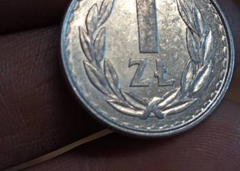 Sprzedam monete 1 zloty 1982 nierowny rant
