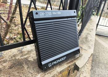 Wzmacniacz samochodowy 2 kanałowy Pioneer GM-2200, Wysyłka darmowa!
