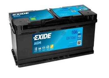 Akumulator 106Ah 950A EXIDE AGM START&STOP