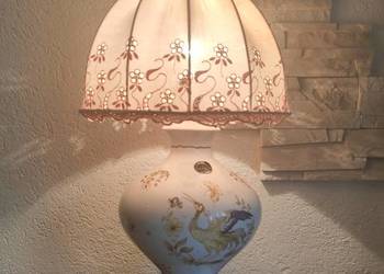 lampa stojąca porcelana Francja