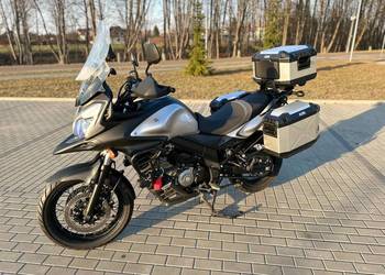 SUZUKI V-strom DL650 XT 2016, 3 kufry, nawigacja