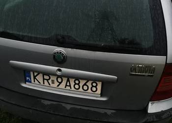 Skoda octavia 1 kombi klapa tył
