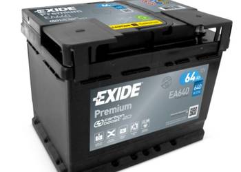 Akumulator 64Ah 640A Exide Premium EA640