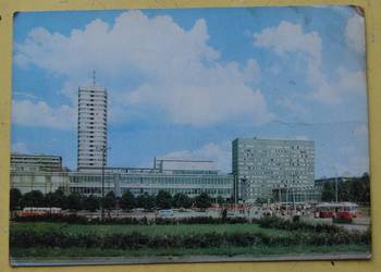 Warszawa - widok na ulicę Marszałkowską - 1975 Warszawa - widok na ulicę Marszałkowską - 1975