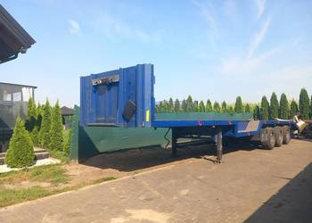 LAG platforma, solidna rama, mocna podłoga szyna-deska, mulda, zagłębienia