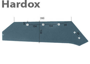 Lemiesz 300ha! HARDOX 401301/P części do pługa VOGEL NOOT