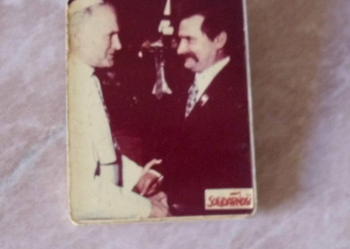 Jan Paweł II i Lech Wałęsa - Plakietka