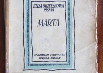 Eliza Orzeszkowa - Marta - 1952