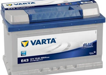 Akumulator Varta Blue Dynamic E43 72Ah/680A