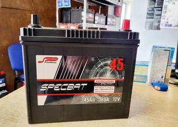 Akumulator 45Ah 380A EN SPECBAT  Japan PRAWY PLUS