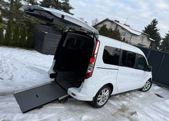Ford Grand Tourneo Connect 120KM Rampa Przewóz Osób Niepełnosprawnych Auto…