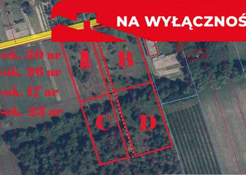 Działka budowlana ok.20 ar Gołąb g. Michów