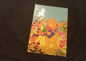 Pocztówka Kubuś Puchatek, tygrysek i prosiaczek. Disney