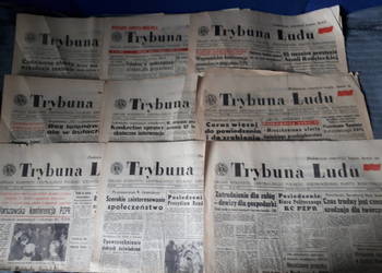 Trybuna Ludu 9sztuk 1983 2.03,1.03,28.02,19.01