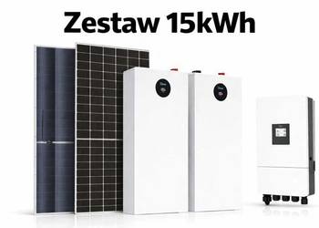 Zestaw budżetowy 15kWh LV (panele, inwerter 3 fazy, magazyn 32 kWh)