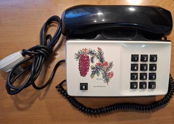 Telefon retro jak tulipan zachodnia produkcja