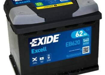 Akumulator 62Ah 540A EN Exide Excell