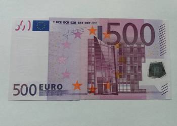 Banknot 500 EURO stan UNC-