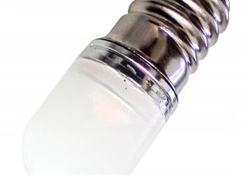 LED Z GWINTEM E14 6-30V BIAŁY ZIMNY