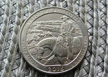 USA 25 Cent 2016r - P - Parki USA - Theodore Roosevelt