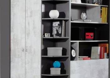 Szafa Narożna TABLO 1 - Grafit/Enigma