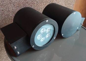 Dwustronne Lampy zewnętrzne fasadowe spektrum LED ALU wysyłk