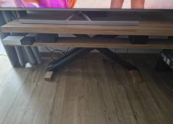 SOLIDNY STOLIK RTV / POD TELEWIZOR – LITE DREWNO