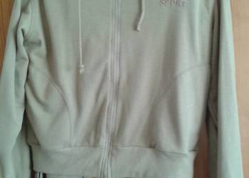 Bawełniany dres roz.M beżowy.
