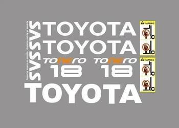 Naklejki oklejenie TOYOTA TONERO 18 Zamiennik