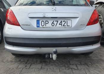 ZDERZAK TYŁ PEUGEOT 207 EZR