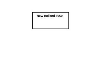 NEW HOLLAND 8050 kombajn katalog części