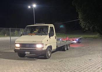 Autolaweta ducato ładowność  1750kg, hak 3t, dwie osie tył bliźniak