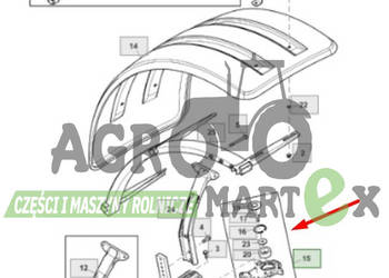 RE338423 PODSTAWA BŁOTNIKA LH JD