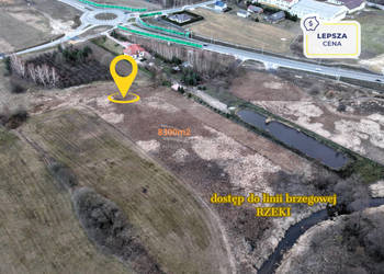 Działka budowlana z pozwoleniem na staw przy rzece Działka budowlana z pozwoleniem na staw przy rzece
