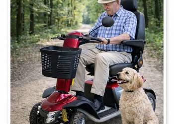 Skuter inwalidzki 4-kołowy PRIDE XL super mocny NA KAŻDY TEREN 20km/h sklep