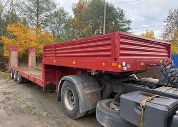 naczepa niskopodwoziowa nisko podwozie ACHLEITNER 50000 DMC SEMI POSZE