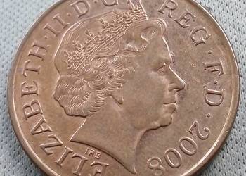 WIELKA BRYTANIA-TWO PENCE-2008 r