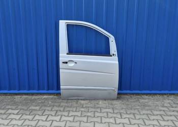 DRZWI PRZÓD PRAWY PRAWE MERCEDES VITO W 639 W639 VIANO SREBRNE