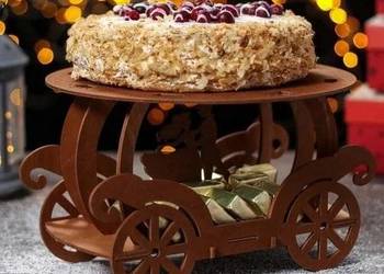 patera podstawa na tort kareta wesele