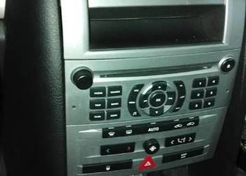 peugeot 407 panel klimatyzacji nawiewów radio cd