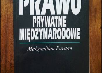 Prawo Prywatne Międzynarodowe podręcznik książka Okazja!
