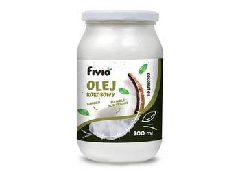 Olej kokosowy rafinowany 900ml FIVIO