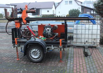 Wiertnica do studni WEBEN 2021 ROK na przyczepce do 750 hydrauliczna