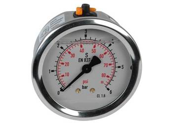 Manometr tylny 6 bar MG3-63 gwint 1/4"