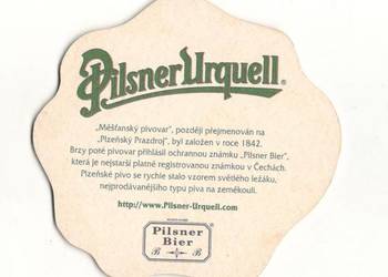 Pilsner Urquell - podstawka do piwa. Nr. 37.