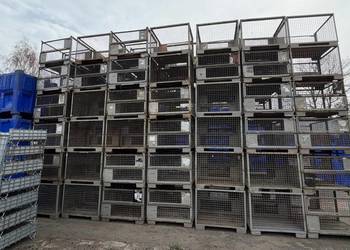 kosz Gitterbox pojemnik siatkowy używany UIC 96 szt.