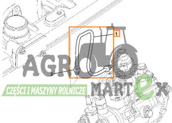 320/06576, 320-06576 PRZEWÓD PALIWOWY JCB