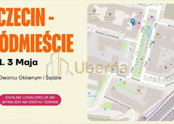 Gotowa Inwestycja w Centrum Szczecina, 2 pokoje.