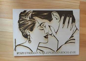 prezent dla ukochanej kobiety obraz grawer