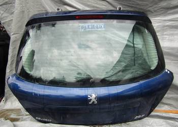 KLAPA TYLNA TYŁ SZYBA PEUGEOT 207 HB